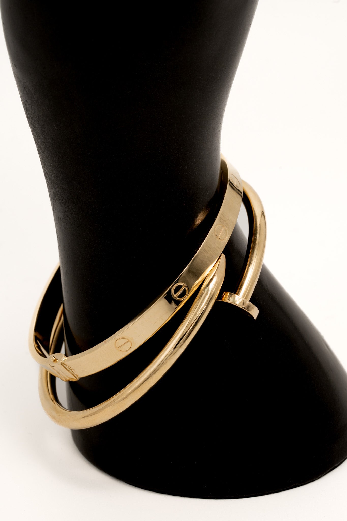 Bangle yellow gold set