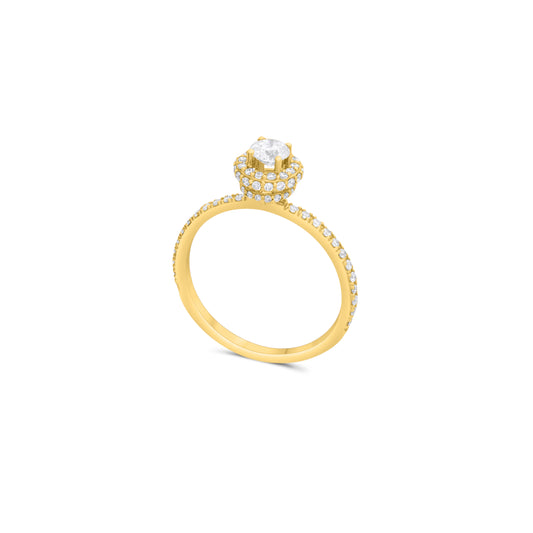 Yellow Gold Engagement Ring