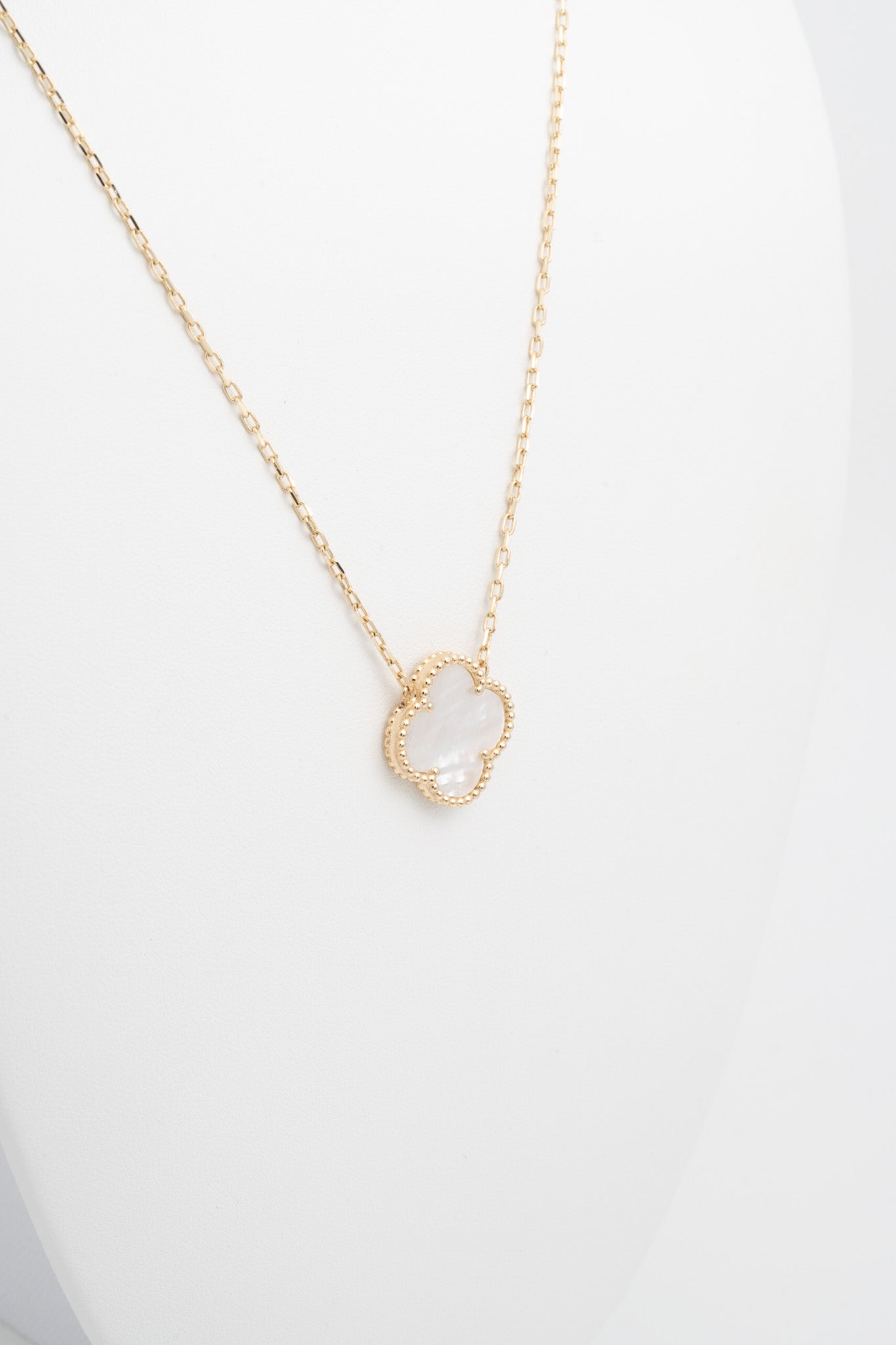 White inspired necklace