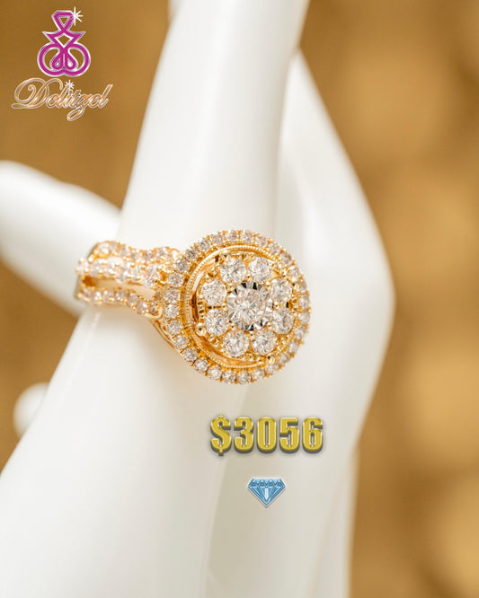 Gold Diamond Ring - Style 48