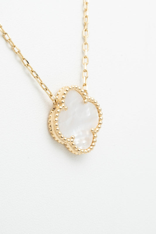 White inspired necklace